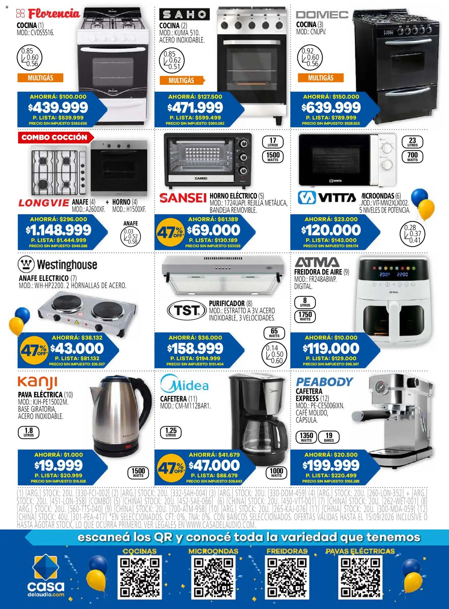 Casa del Audio catálogo │ válido desde el 21/09/2026 | Página: 6