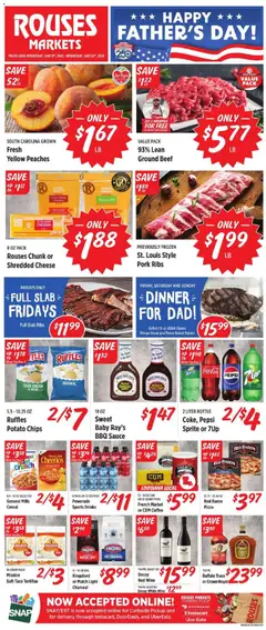 Preview of Rouses weekly ads valid from 17.06.2026