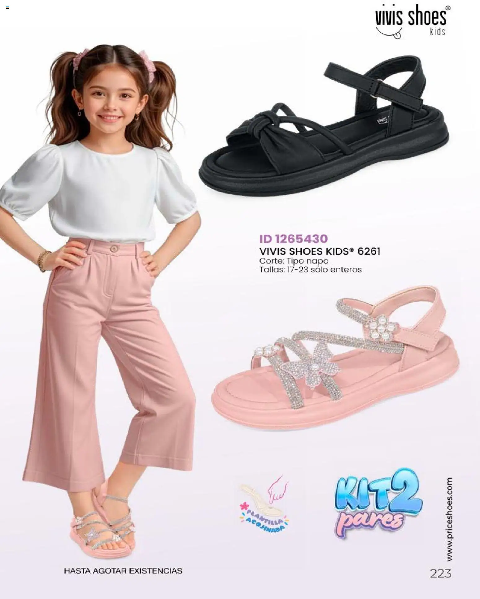 Nuevas ofertas de Price Shoes válidas en toda la República Mexicana desde el 23/06/2026. ¡Encuentra las mejores ofertas en Price Shoes catálogo Sandalias 2026! | Página: 223