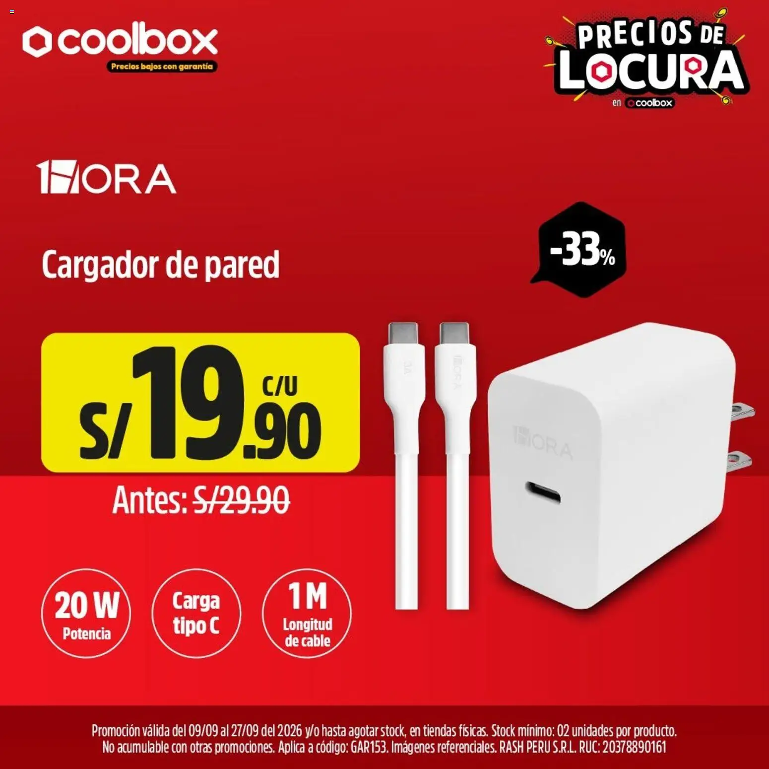 Catálogo Coolbox válido desde 09/09/2026 | Página: 2 | Productos: Cable