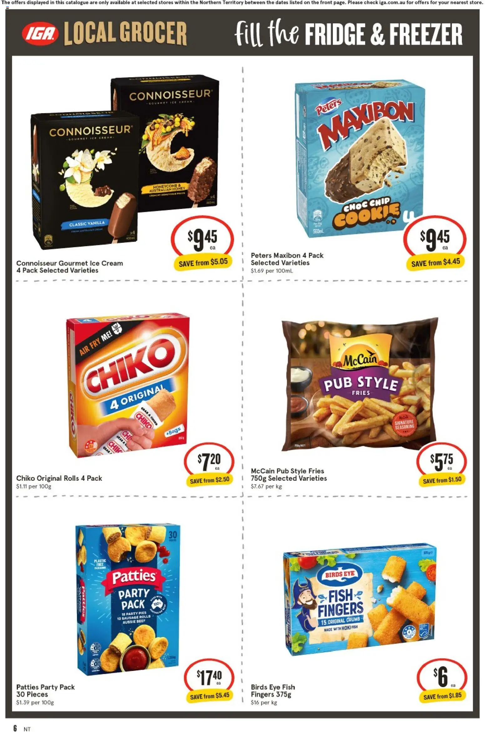 IGA catalogue - valid from 15/07/2026 | Page: 7 | Products: Honey, Fish, Sausage, Freezer