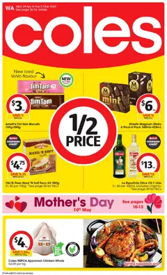 Preview of Coles catalogue WA - valid from 29.04.2026