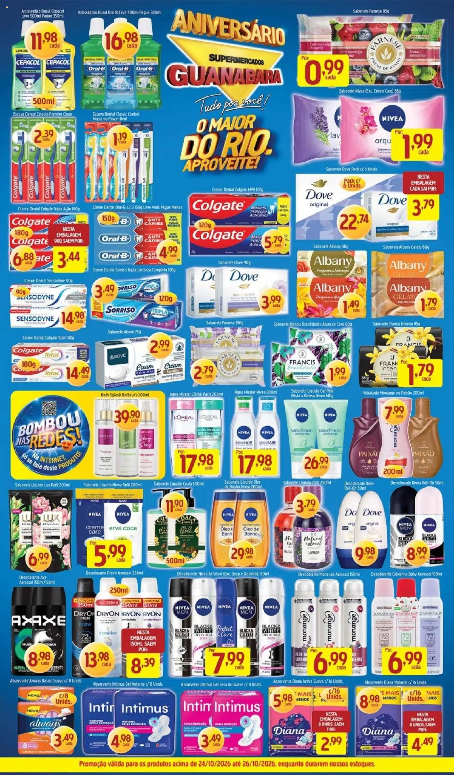 Supermercados Guanabara Folheto - válido de 24/10/2026 | Página: 10