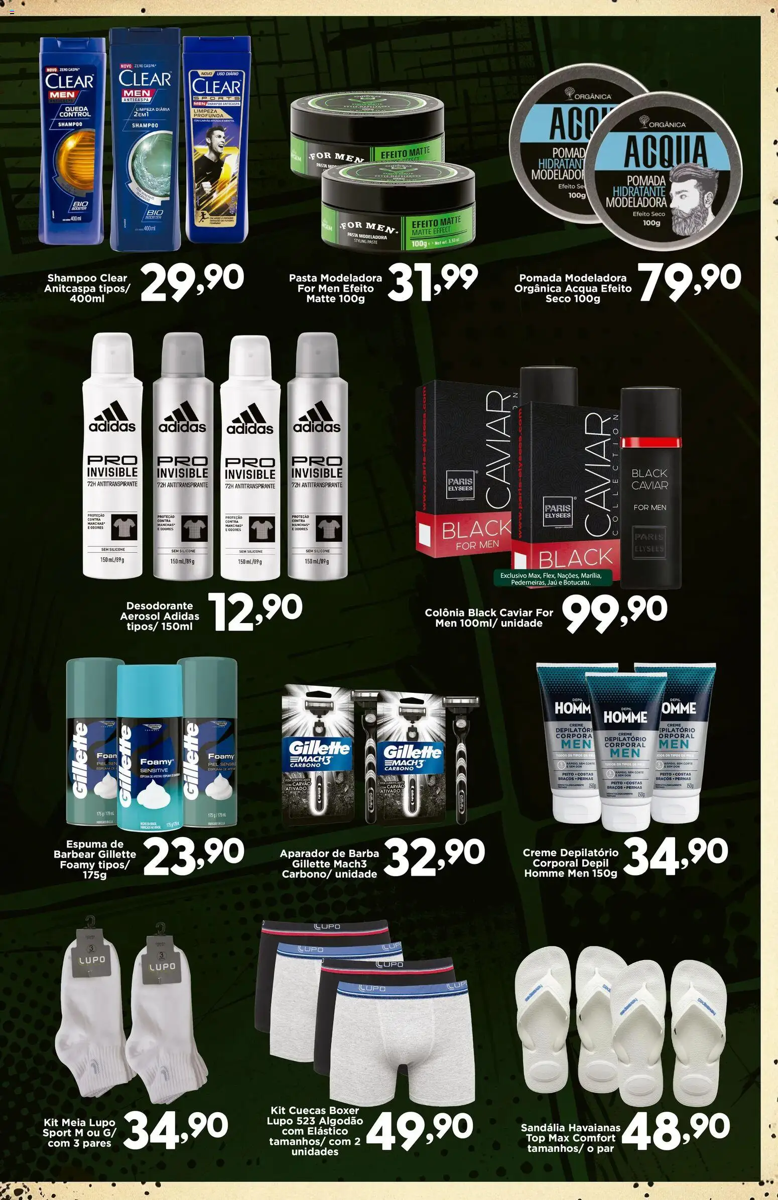 Confiança Folheto - válido de 31/07/2026 | Página: 5 | Produtos: Shampoo, Creme depilatório, Aparador, Fita