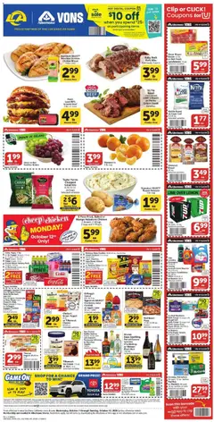 Preview of Vons weekly ads valid from 10/07/2026