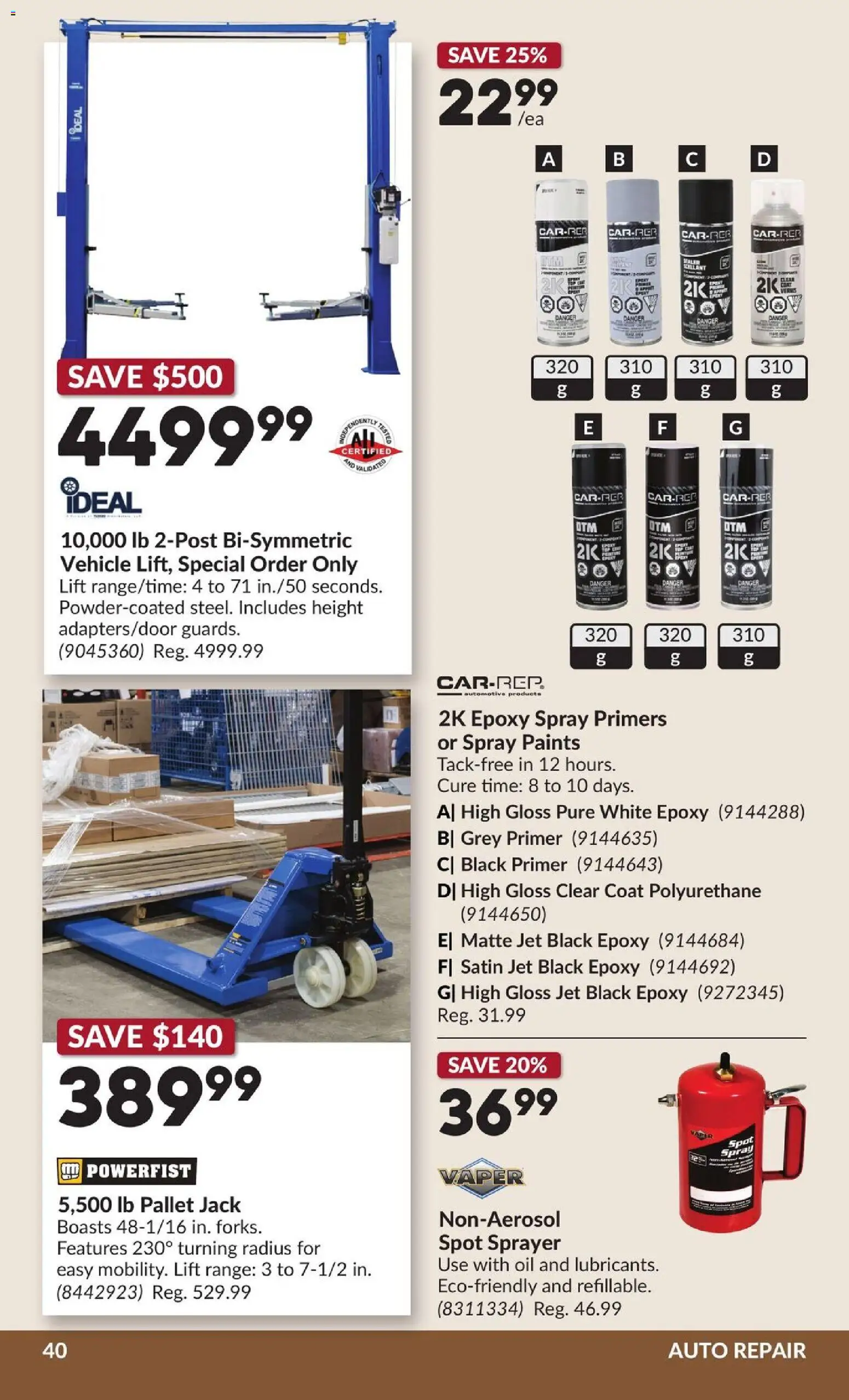 Princess Auto flyer valid from 07.04.2026 | Page: 46 | Products: Oil, Coat