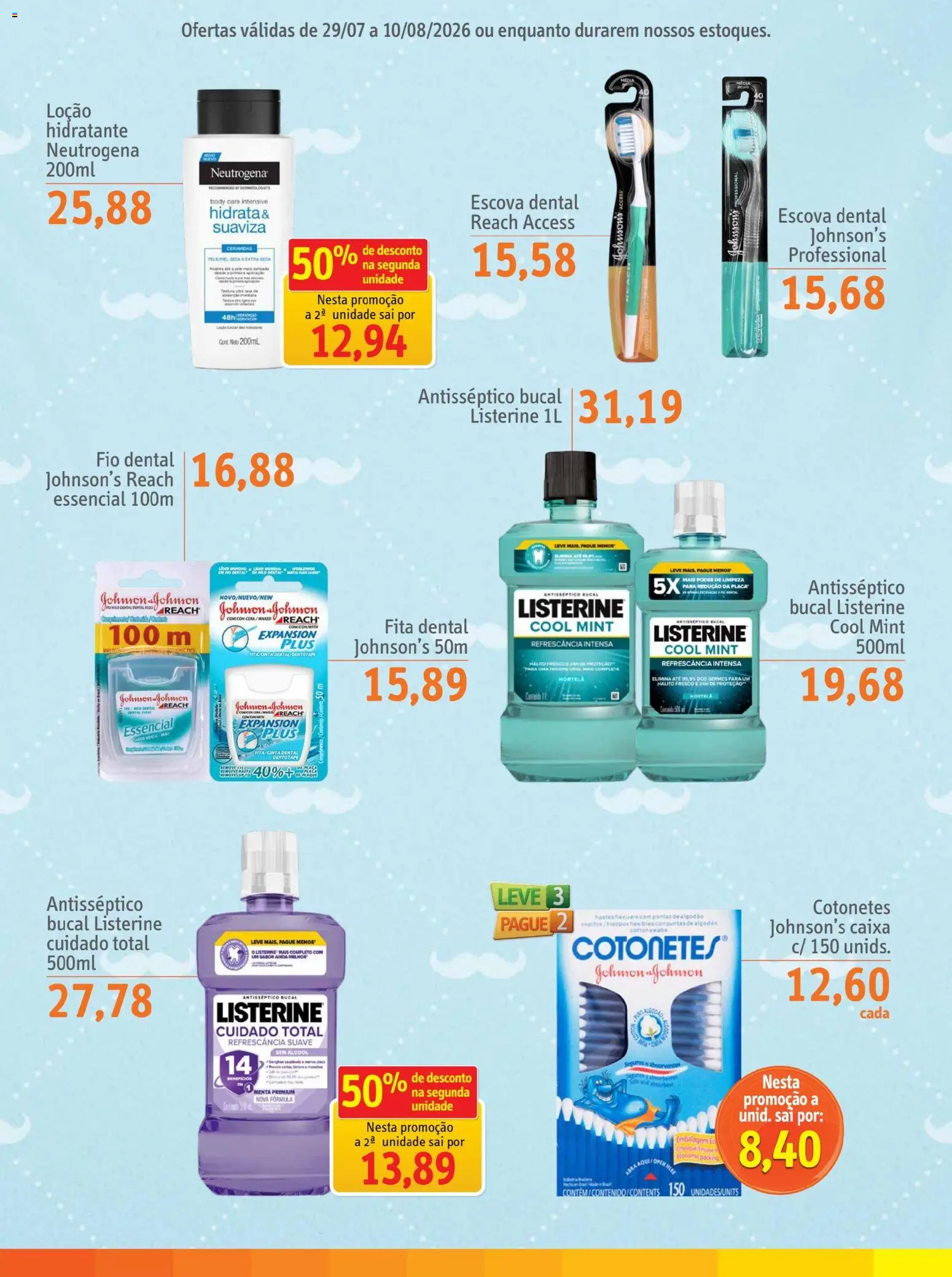 Sonda Folheto - válido de 29/07/2026 | Página: 7 | Produtos: Hortelã, Escova, Caixa, Fita