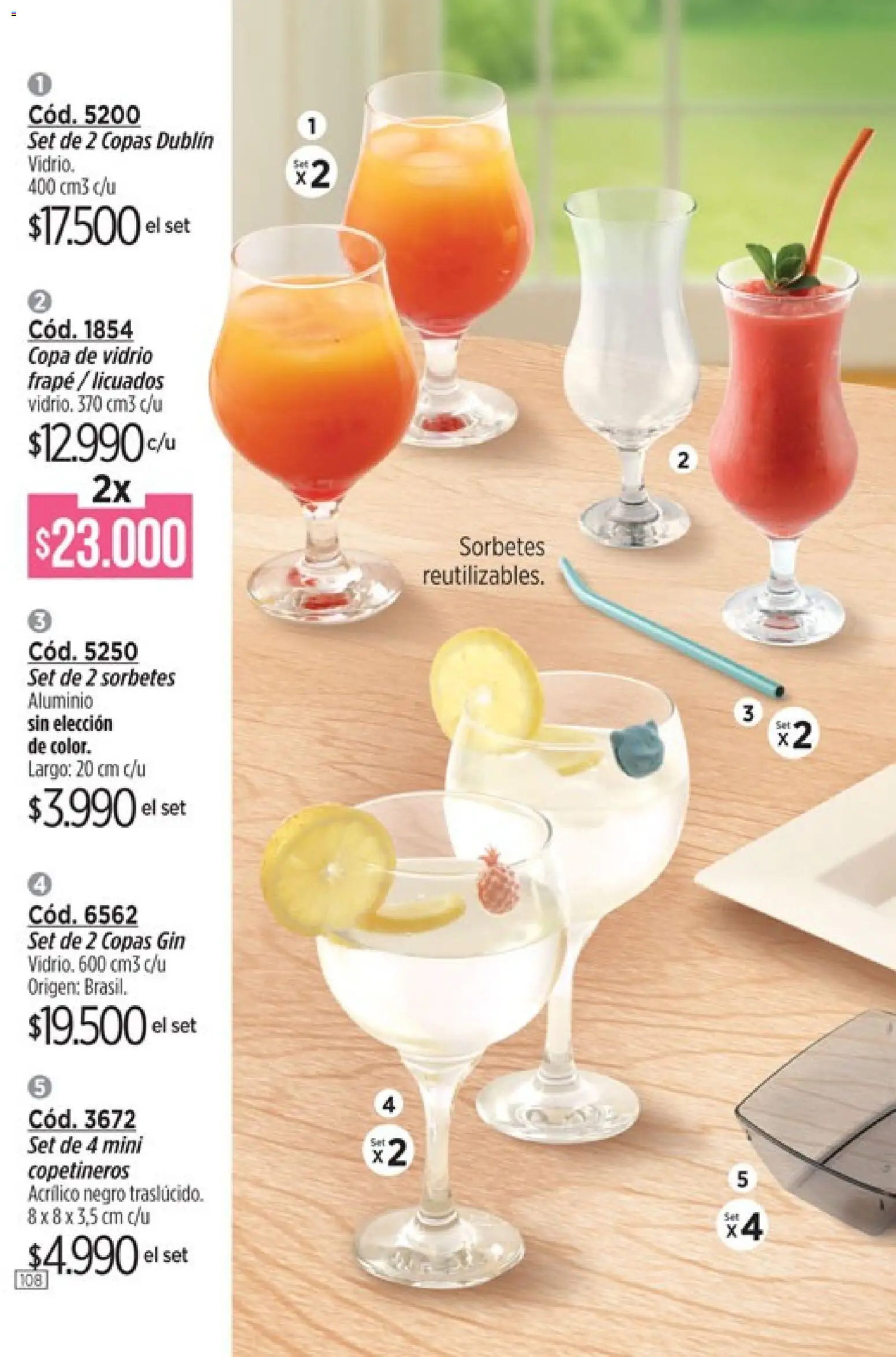 Catálogo Amodil Campaña 4 │ válido desde el 01/03/2026 | Página: 108 | Productos: Gin