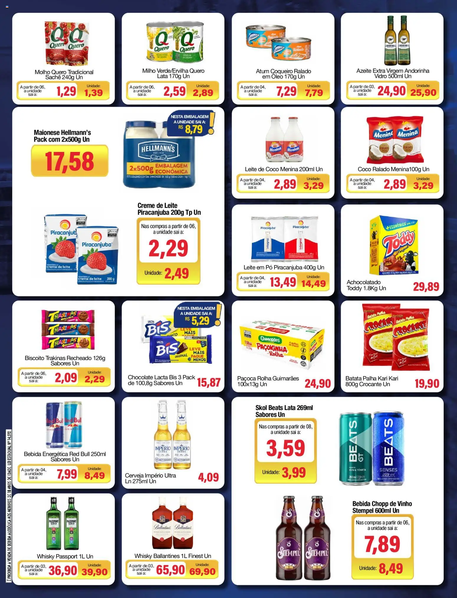 Spani Atacadista Folheto - válido de 04/10/2026 | Página: 3 | Produtos: Óleo, Saia, Maionese, Leite em pó
