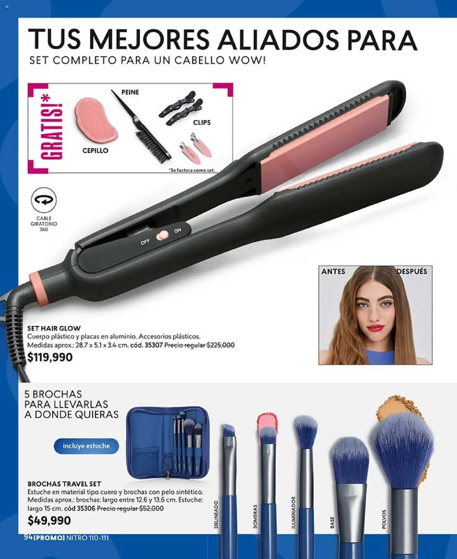 CyZone revista - valida desde el 17/08/2026 | Página: 94 | Productos: Estuche, Cable, Iluminador, Cepillo