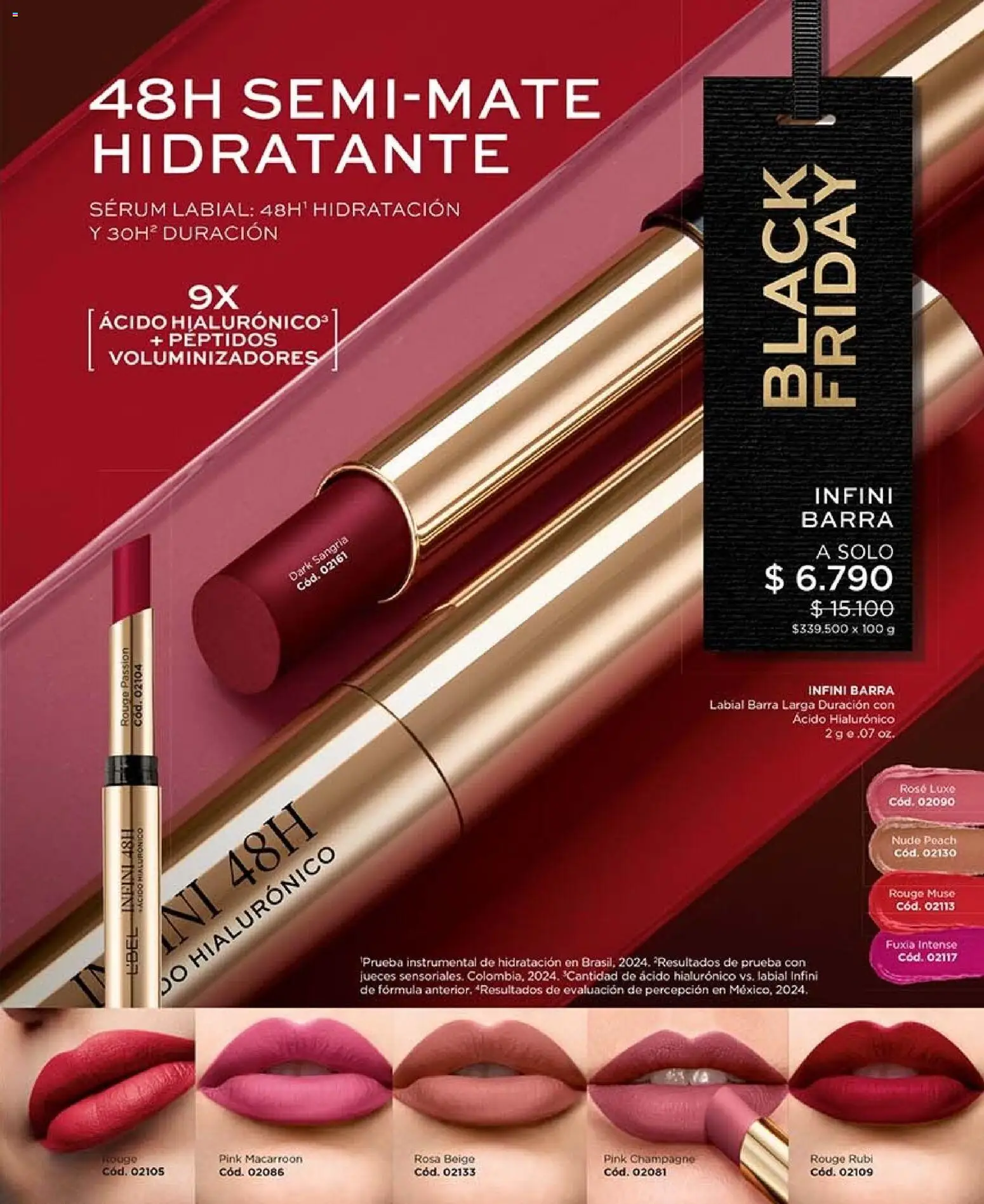 Catálogo L'Bel Campaña 16 │ válido desde el 28.09.2026 | Página: 29 | Productos: Labial, Serum