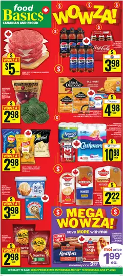 Preview of Food Basics weekly flyer / circulaire from shop Food Basics valid from 28.05.2026
