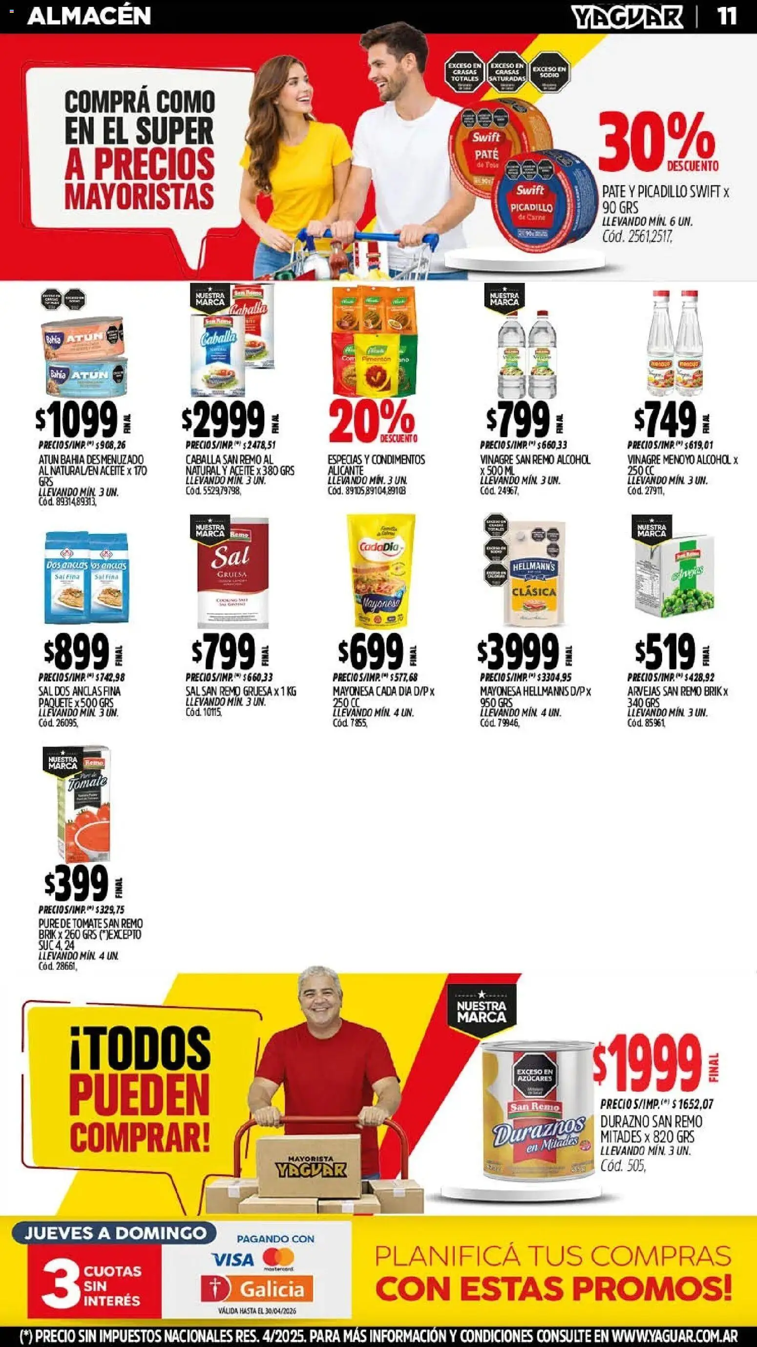 Yaguar catálogo │ válido desde el 04.05.2026 | Página: 12