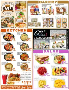 Preview of Ample Food Market weekly flyer Toronto York from shop Ample Food Market valid from Sep 11, 2026 | Page: 2 | Products: Nuts, Eggplant, Fruit, Sushi