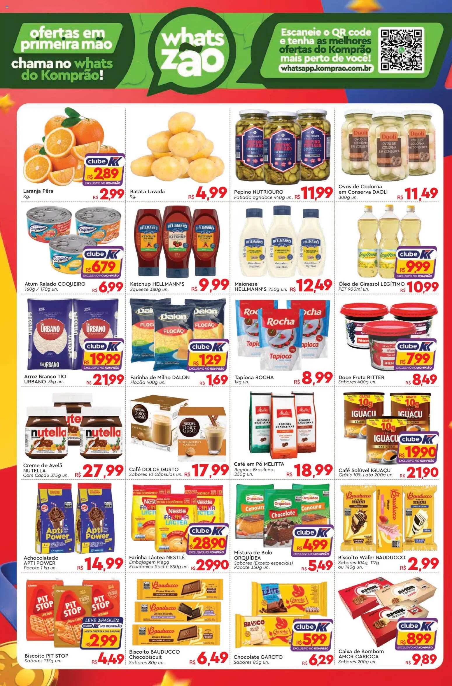 Komprao Atacadista Folheto - válido de 18/09/2026 | Página: 2 | Produtos: Biscoito, Tapioca, Café, Milho