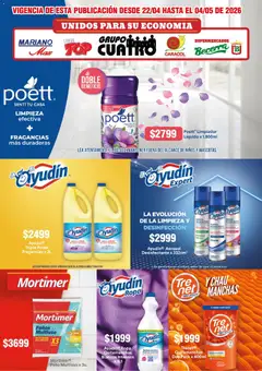 Vista previa Mariano Max - Catálogo válido desde el 23.04.2026 | Página: 12 | Productos: Desinfectante, Top, Baño, Hongos