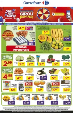 Carrefour ofertas Feira - Pré-Visualização do folheto da loja Carrefour, válido de 01/09/2026