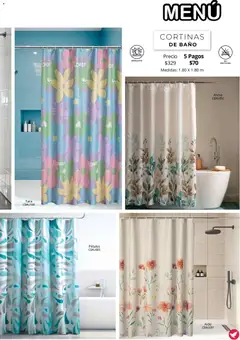 Vista previa de Colchas Concord catálogo, nuevo folleto de la tienda, válido en México a partir del 01/08/2026 | Página: 208 | Productos: Repelente, Cortinas, Baño