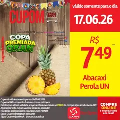 Oxan Atacadista - Ofertas da semana - Pré-Visualização do folheto da loja Oxan Atacadista, válido de 17.06.2026 | Página: 11 | Produtos: Copa, Abacaxi
