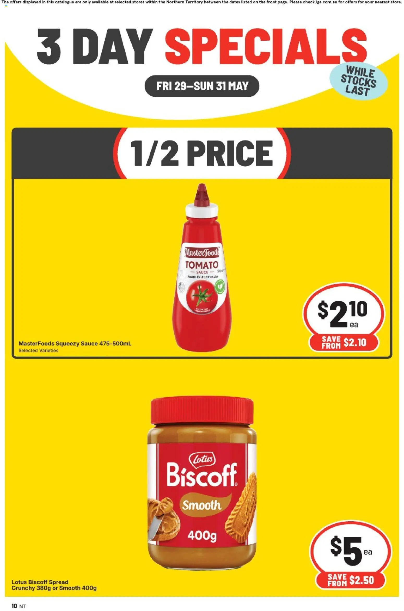 IGA catalogue - valid from 29.05.2026 | Page: 2 | Products: Sauce