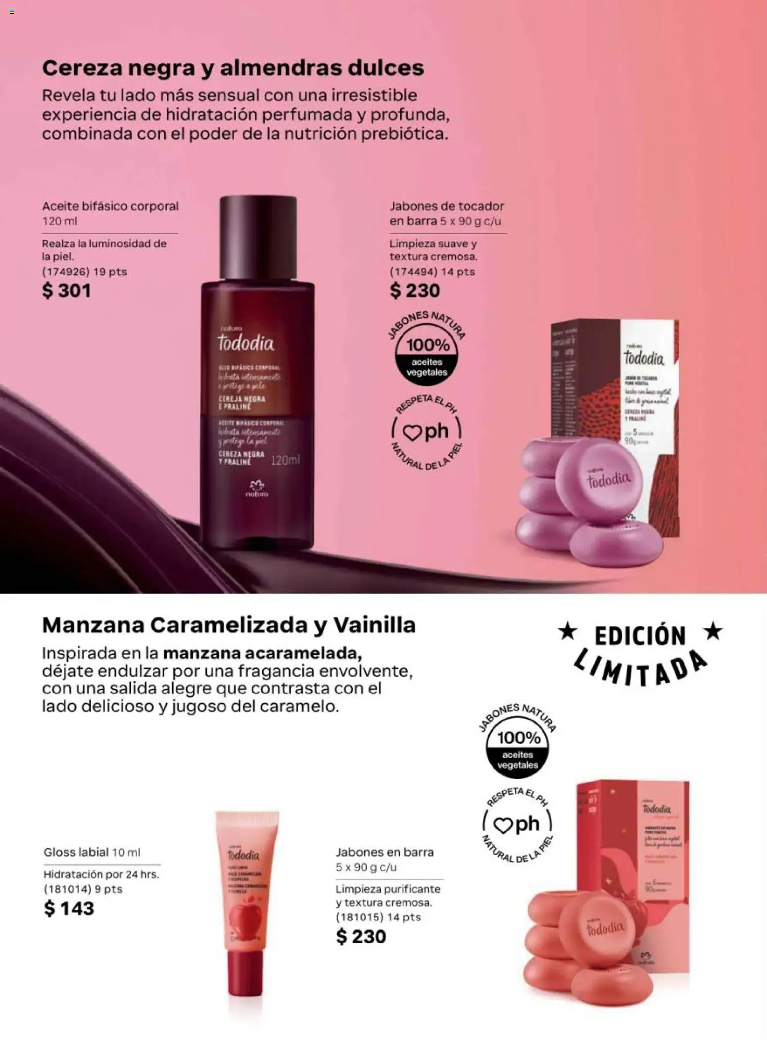 Nuevas ofertas de Natura válidas en toda la República Mexicana desde el 02.04.2026. ¡Encuentra las mejores ofertas en Natura campaña 6 2026! | Página: 128 | Productos: Almendras, Aceite, Dulces, Barra