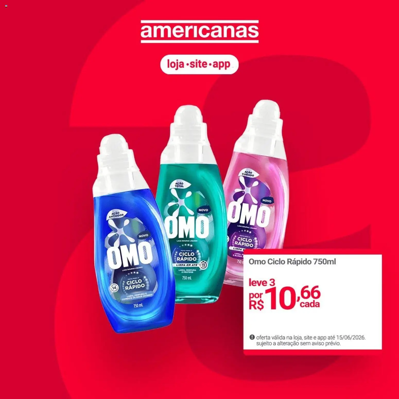 Lojas Americanas Folheto - válido de 15.06.2026 | Página: 2 | Produtos: Roupas
