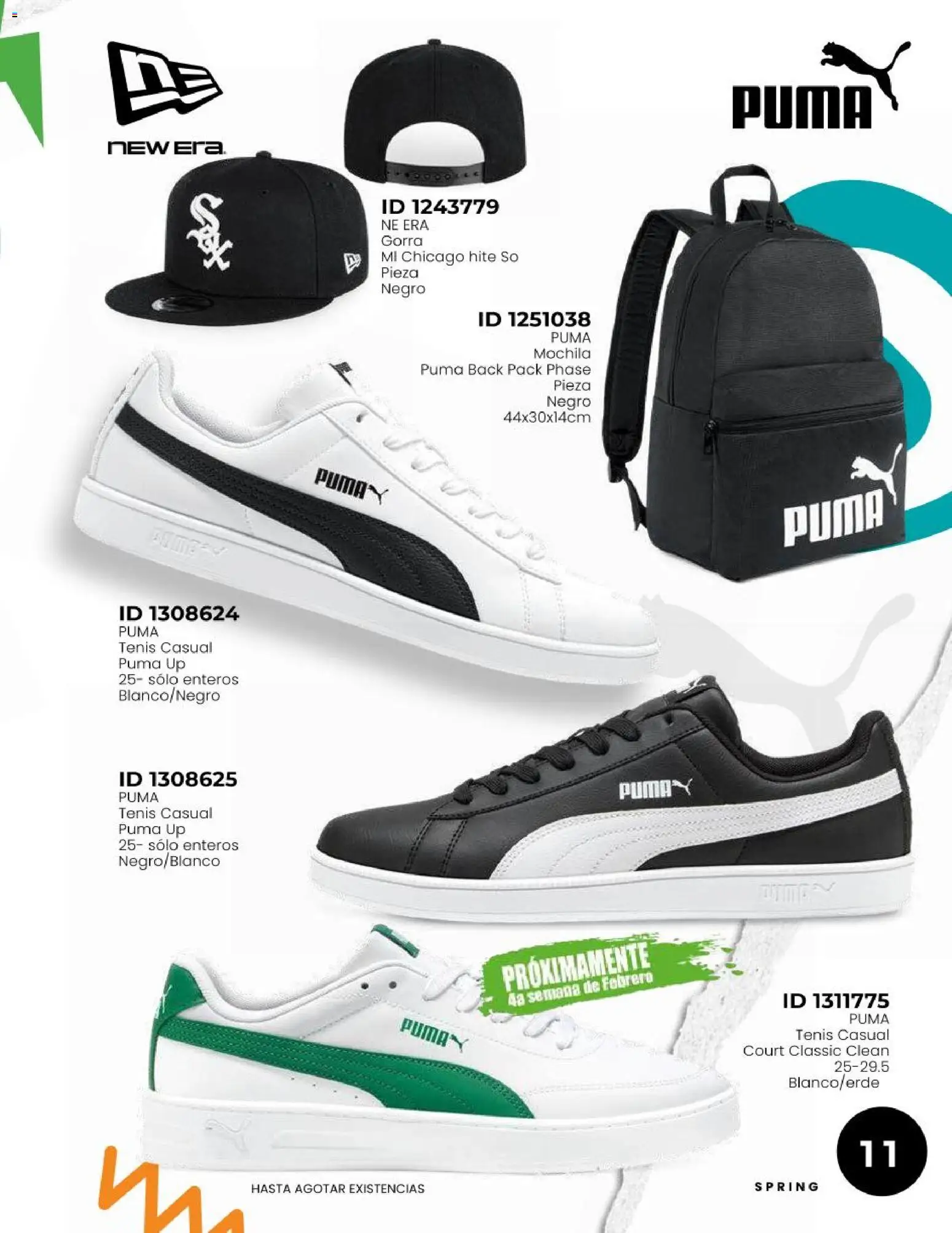 Nuevas ofertas de Price Shoes válidas en toda la República Mexicana desde el 15.02.2026. ¡Encuentra las mejores ofertas en Price Shoes catálogo ! | Página: 11 | Productos: Tenis, Gorra, Mochila