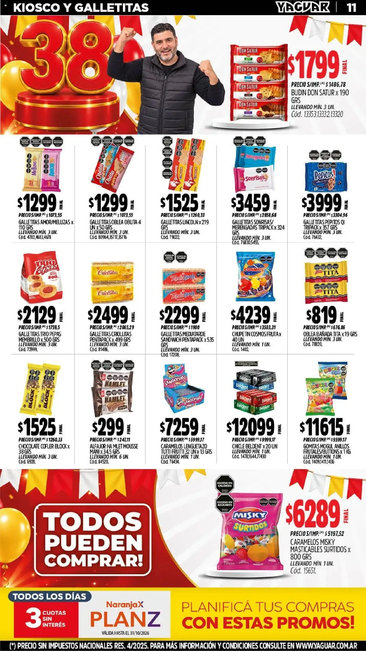 Yaguar - Oferta Semanal General Roca │ válido desde el 12/10/2026 | Página: 12