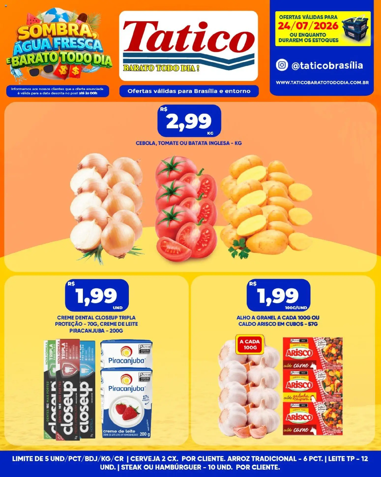 Tatico ofertas do Dia de 24/07/2026 catalogue cover