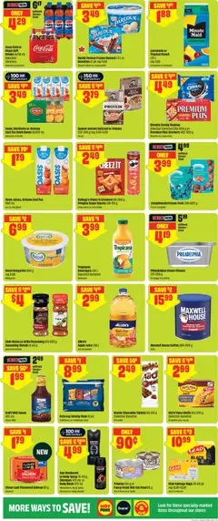 Preview of FreshCo weekly flyer / circulaire from shop FreshCo valid from 11.06.2026 | Page: 4 | Products: Tea, Pineapple, Chocolate, Juice