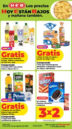 Vista previa de H-E-B folleto, nuevo folleto de la tienda, válido en México a partir del 31/07/2026 | Página: 2