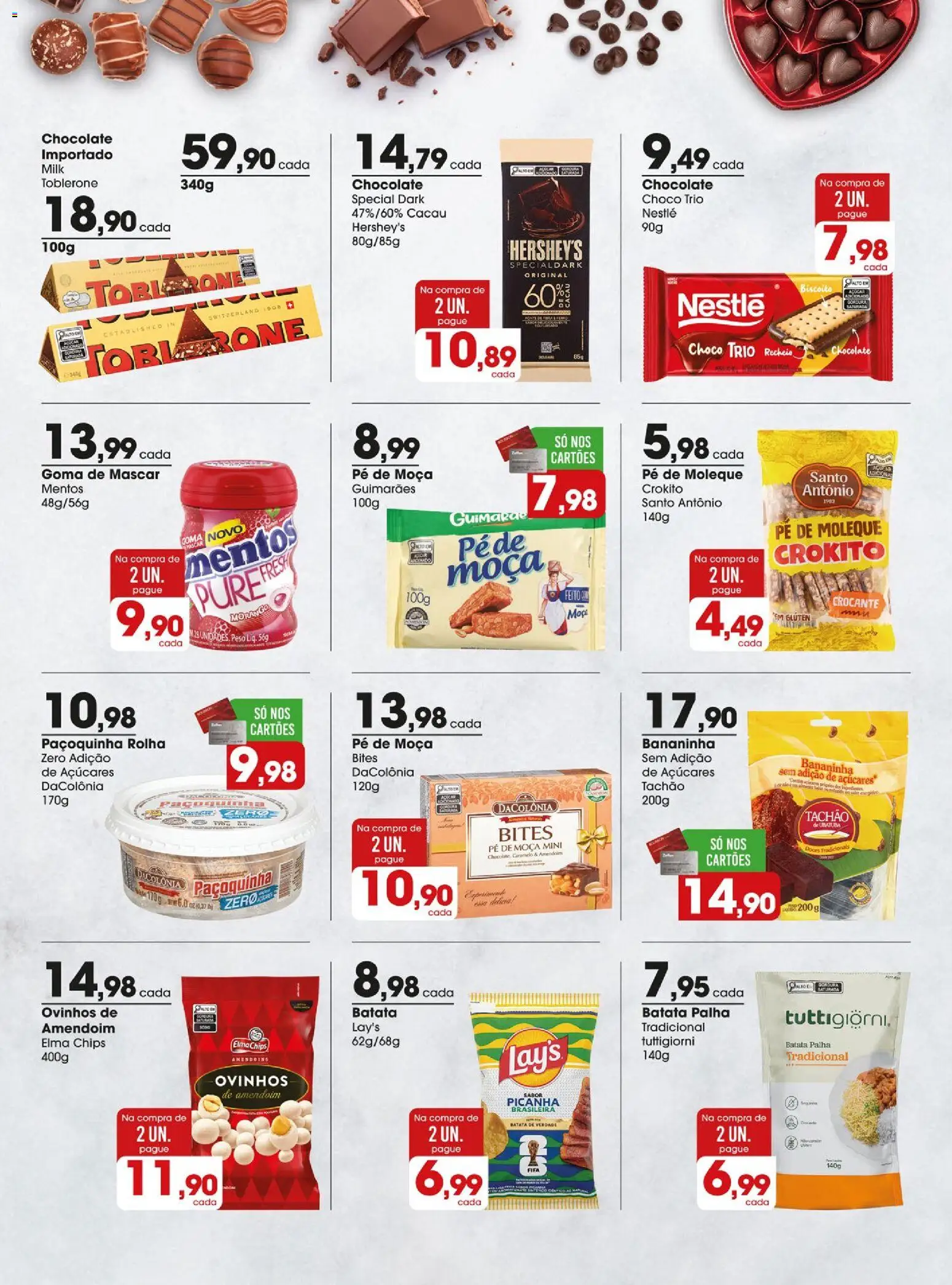 Zaffari Folheto - válido de 26.05.2026 | Página: 6 | Produtos: Biscoito, Picanha, Chocolate, Doces