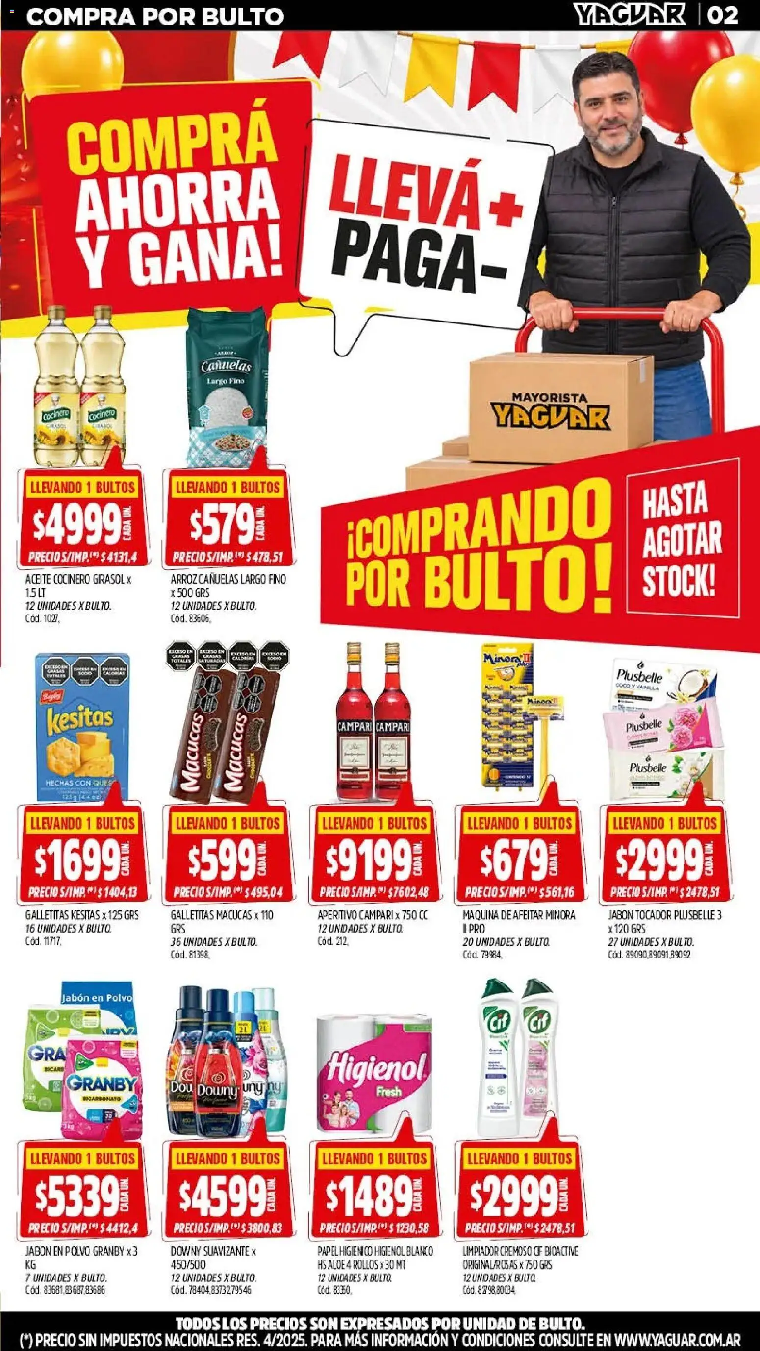 Revista de ofertas Yaguar - Página 2 - Ofertas válidas hasta el 31 de octubre de 2026