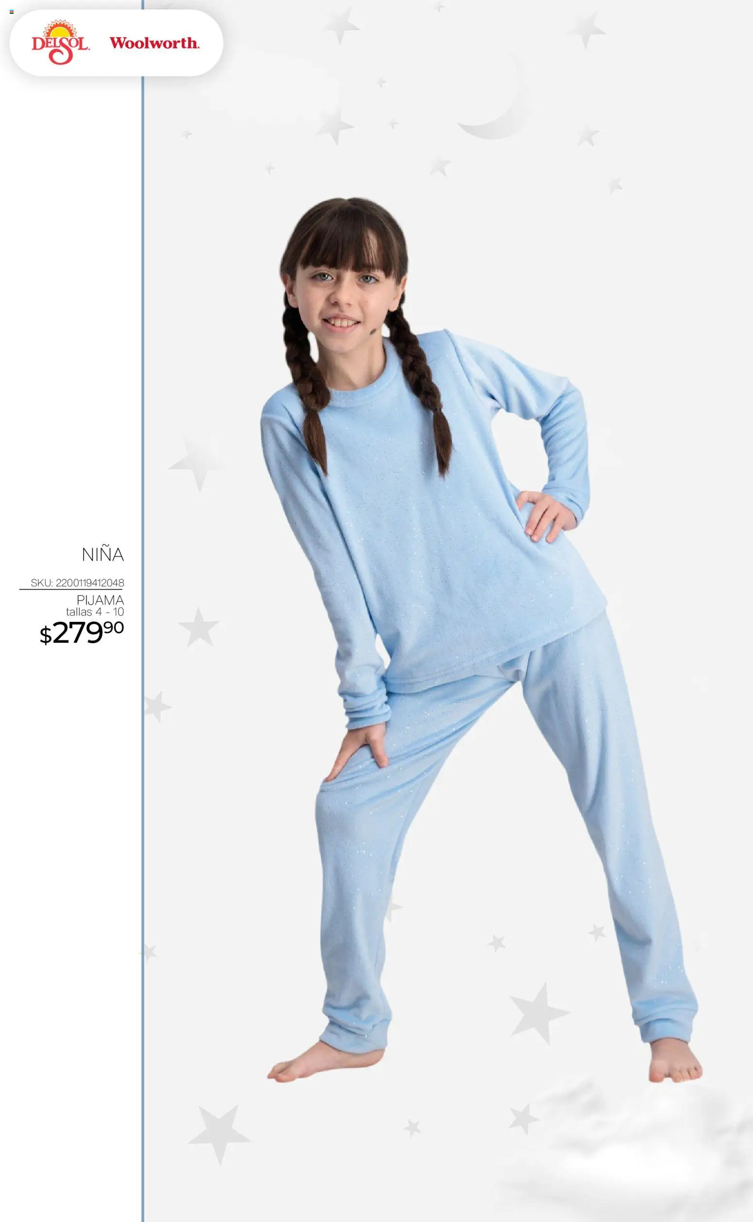 Nuevas ofertas de Del Sol y Woolworth válidas en toda la República Mexicana desde el 01/10/2026. ¡Encuentra las mejores ofertas en Del Sol y Woolworth catálogo Pijamas! | Página: 20