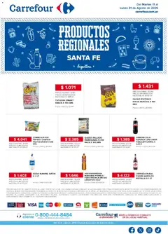 Vista previa Carrefour - Regionales | Santa Fe válido desde el 11/08/2026