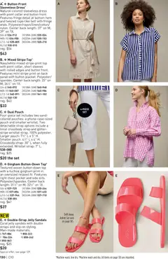 Preview of Avon weekly ads valid from 06.05.2026 | Page: 130 | Products: Sandals, Belt, Dress