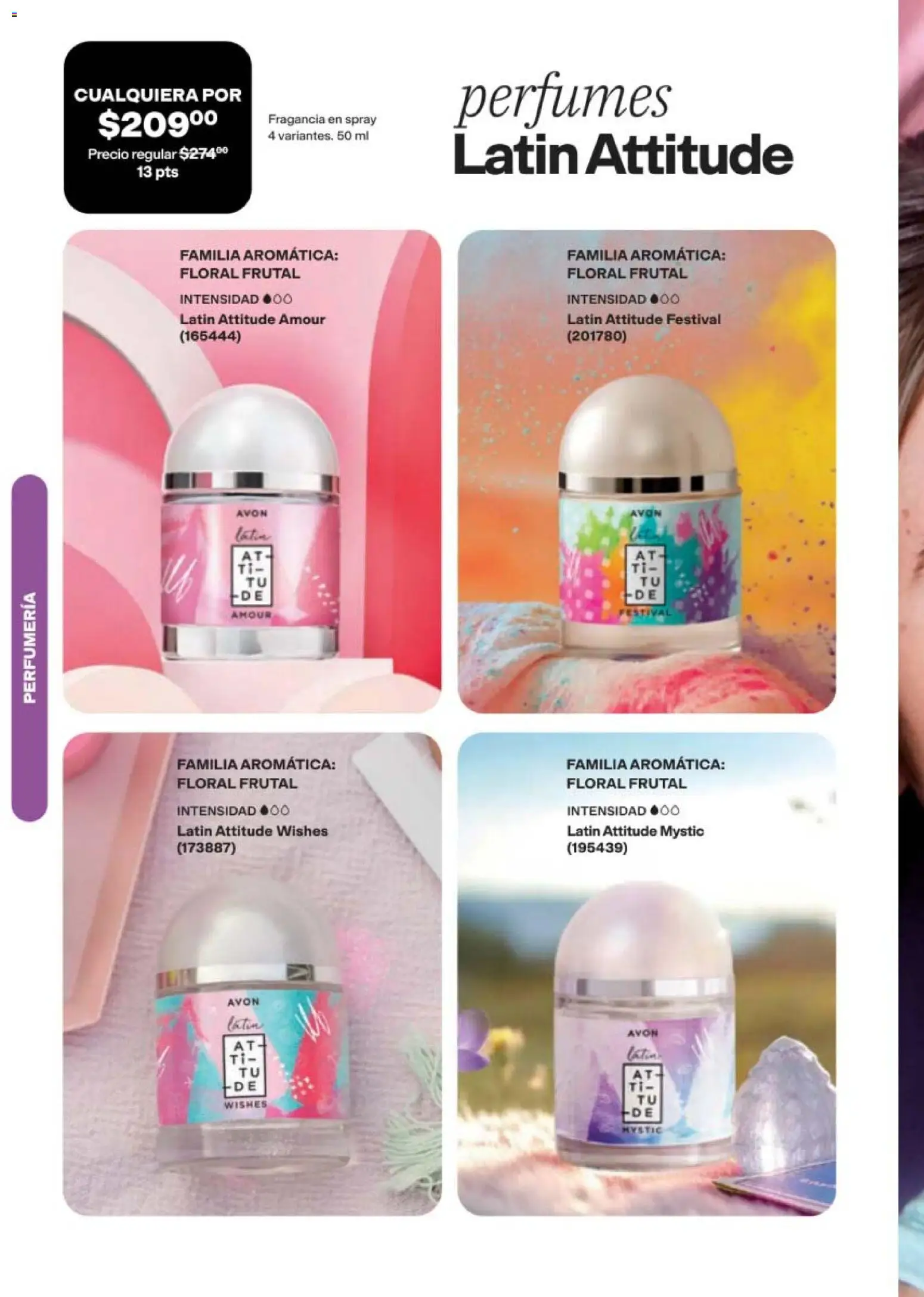 Nuevas ofertas de AVON válidas en toda la República Mexicana desde el 11/09/2026. ¡Encuentra las mejores ofertas en AVON campaña 14 2026! | Página: 76 | Productos: Perfumes, Fragancia