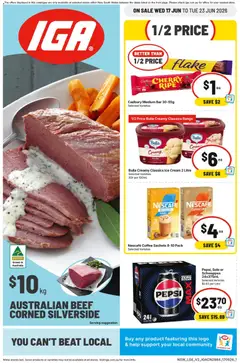 Preview of IGA catalogue NSW - valid from 17.06.2026