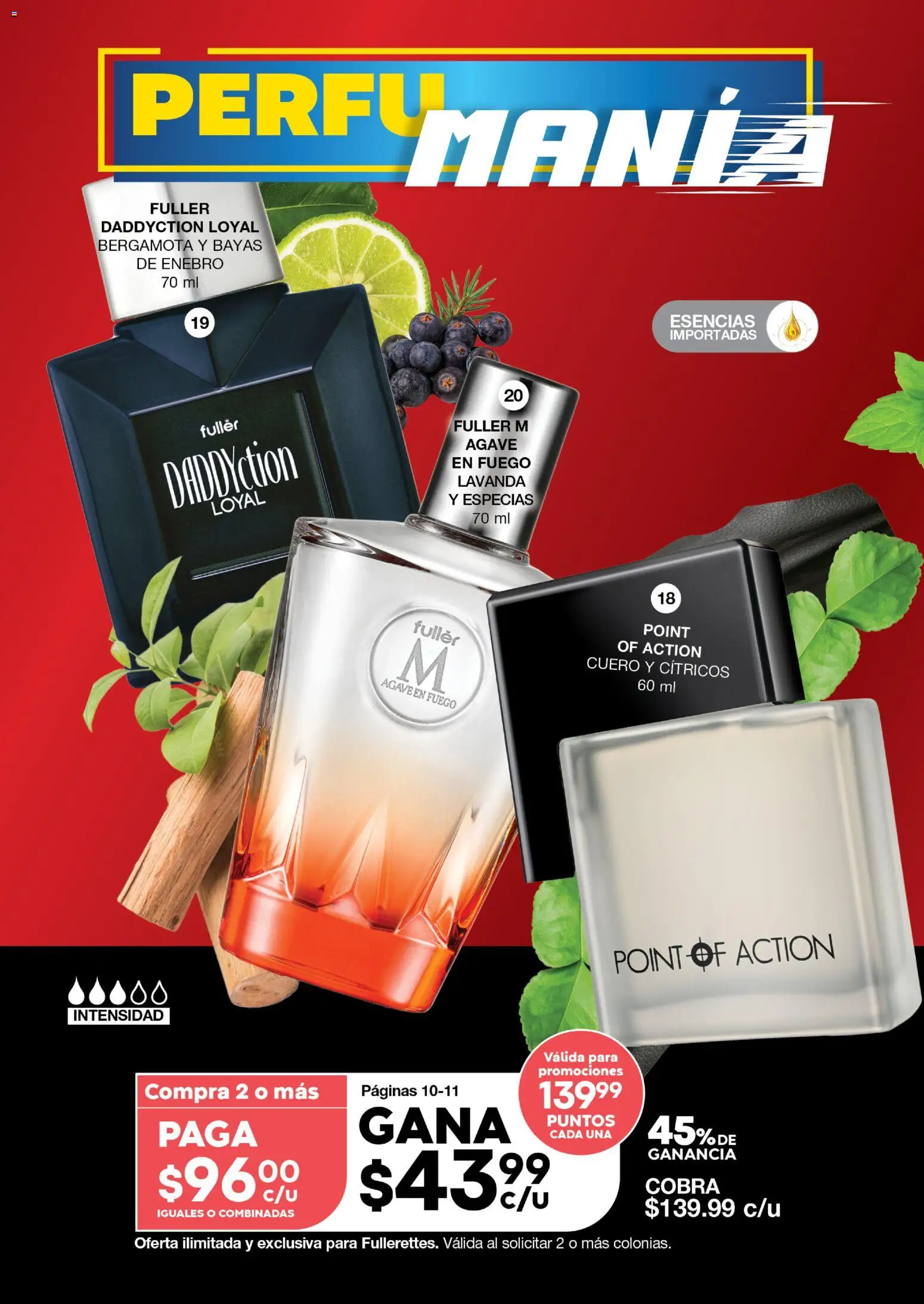 Nuevas ofertas de Fuller válidas en toda la República Mexicana desde el 24/06/2026. ¡Encuentra las mejores ofertas en Fuller Gana Mas 6 2026! | Página: 8 | Productos: Esencias