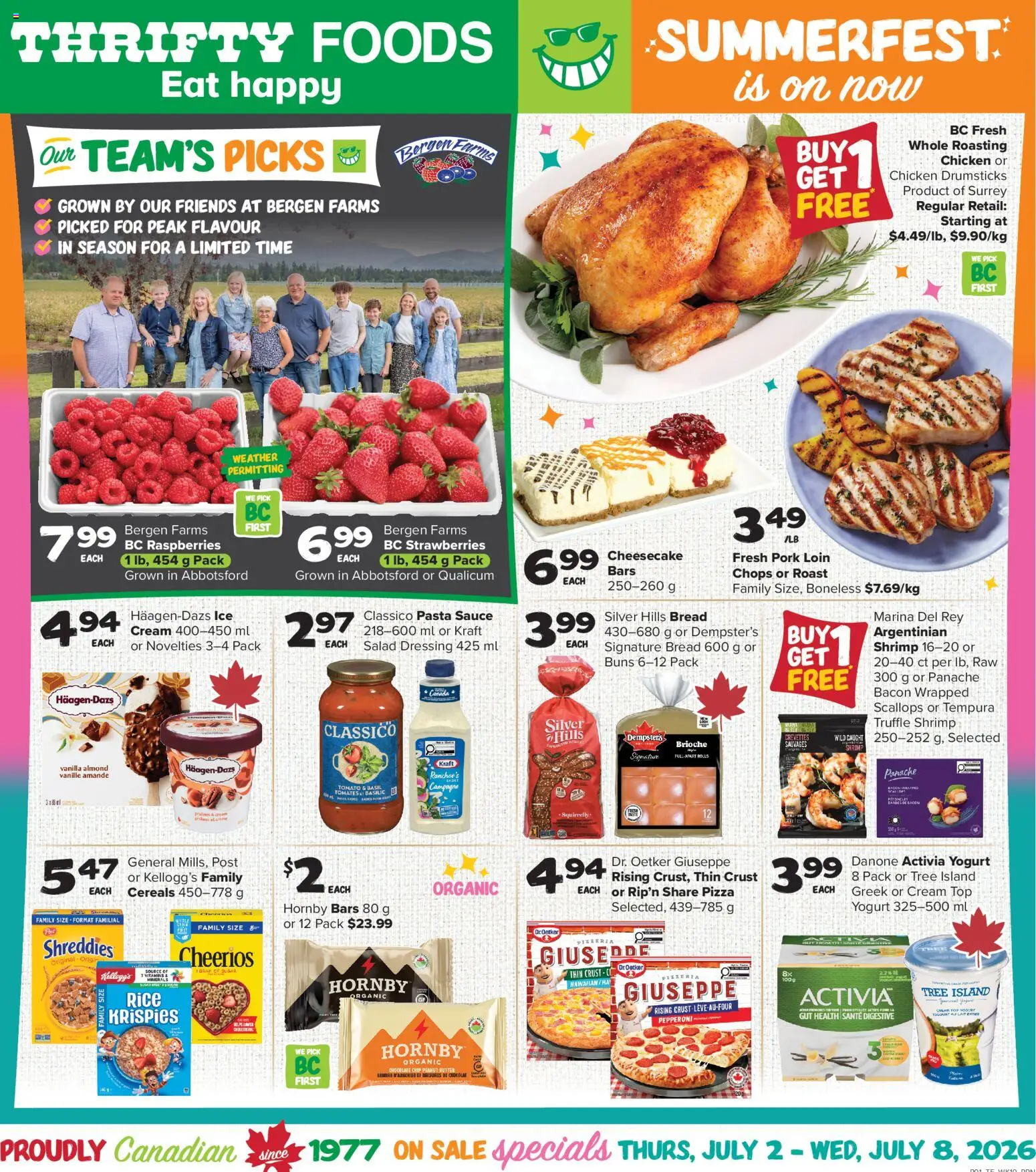 Thrifty Foods flyer valid from Jul 2, 2026 | Page: 1