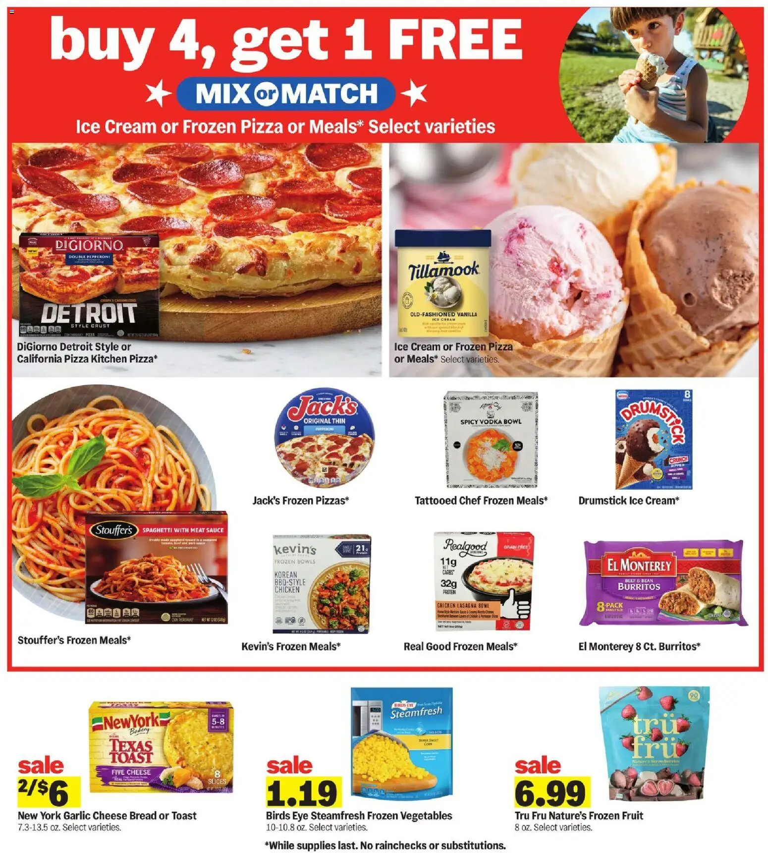 Meijer Weekly Ad - MI - valid from 06.05.2026 | Page: 8 | Products: Bakery, Ice cream, Vegetables, Sauce