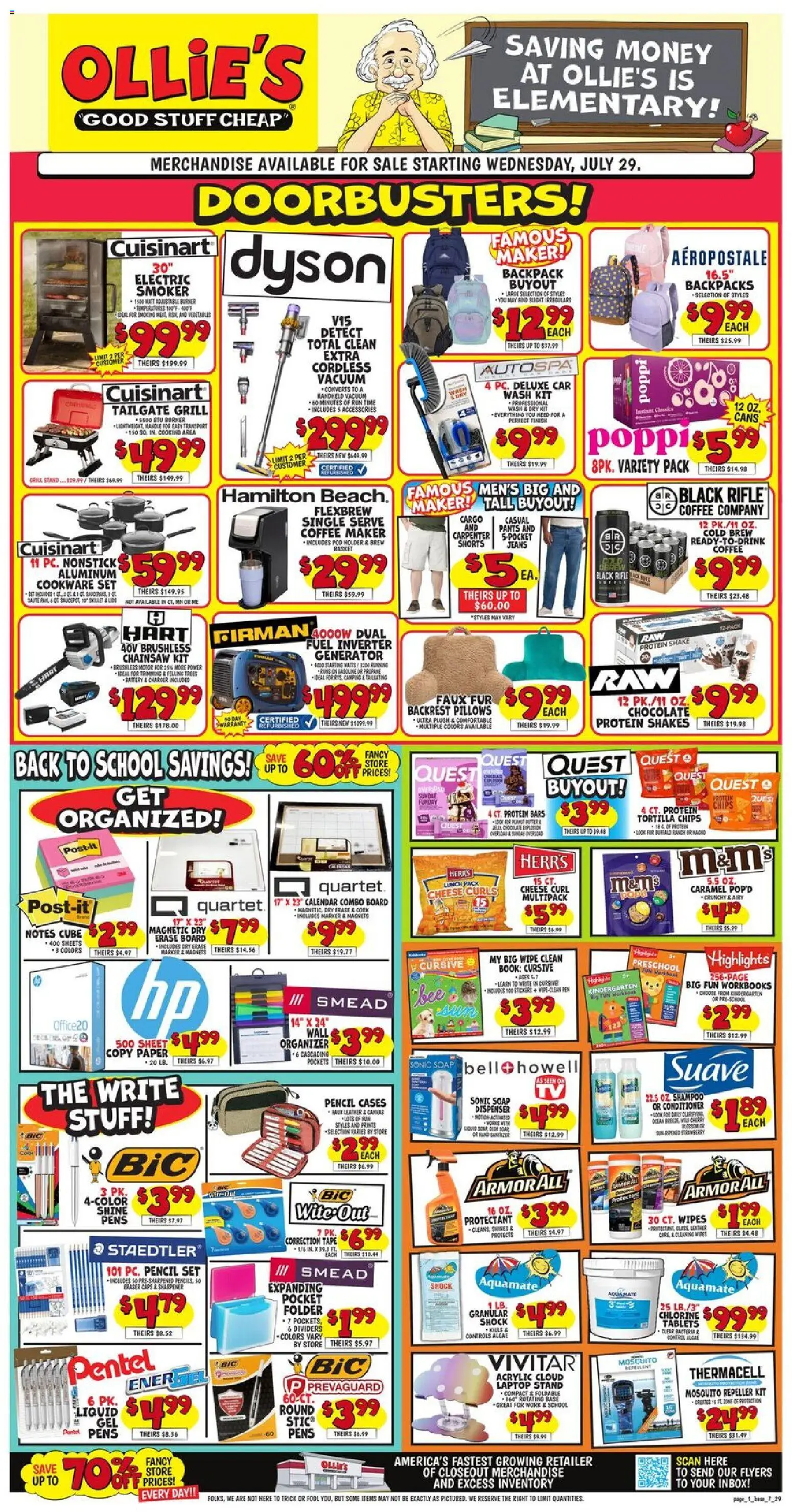 Ollie's Weekly Ad - valid from 07/29/2026 | Page: 1