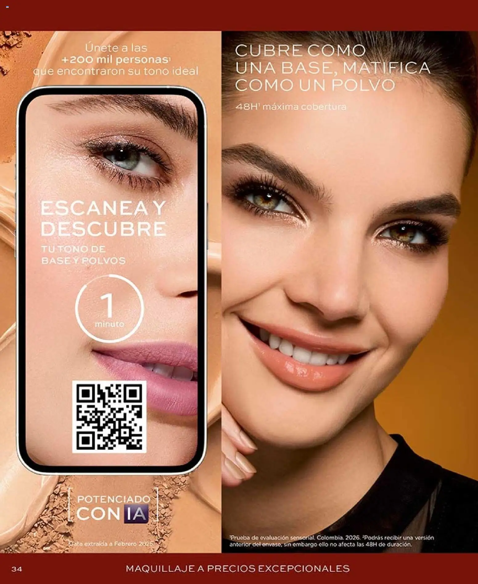 L'Bel revista - valida desde el 07/09/2026 | Página: 34 | Productos: Maquillaje, Polvo