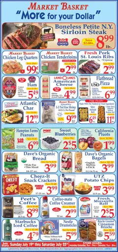 Preview of Market Basket weekly ads valid from 07/19/2026 | Page: 1