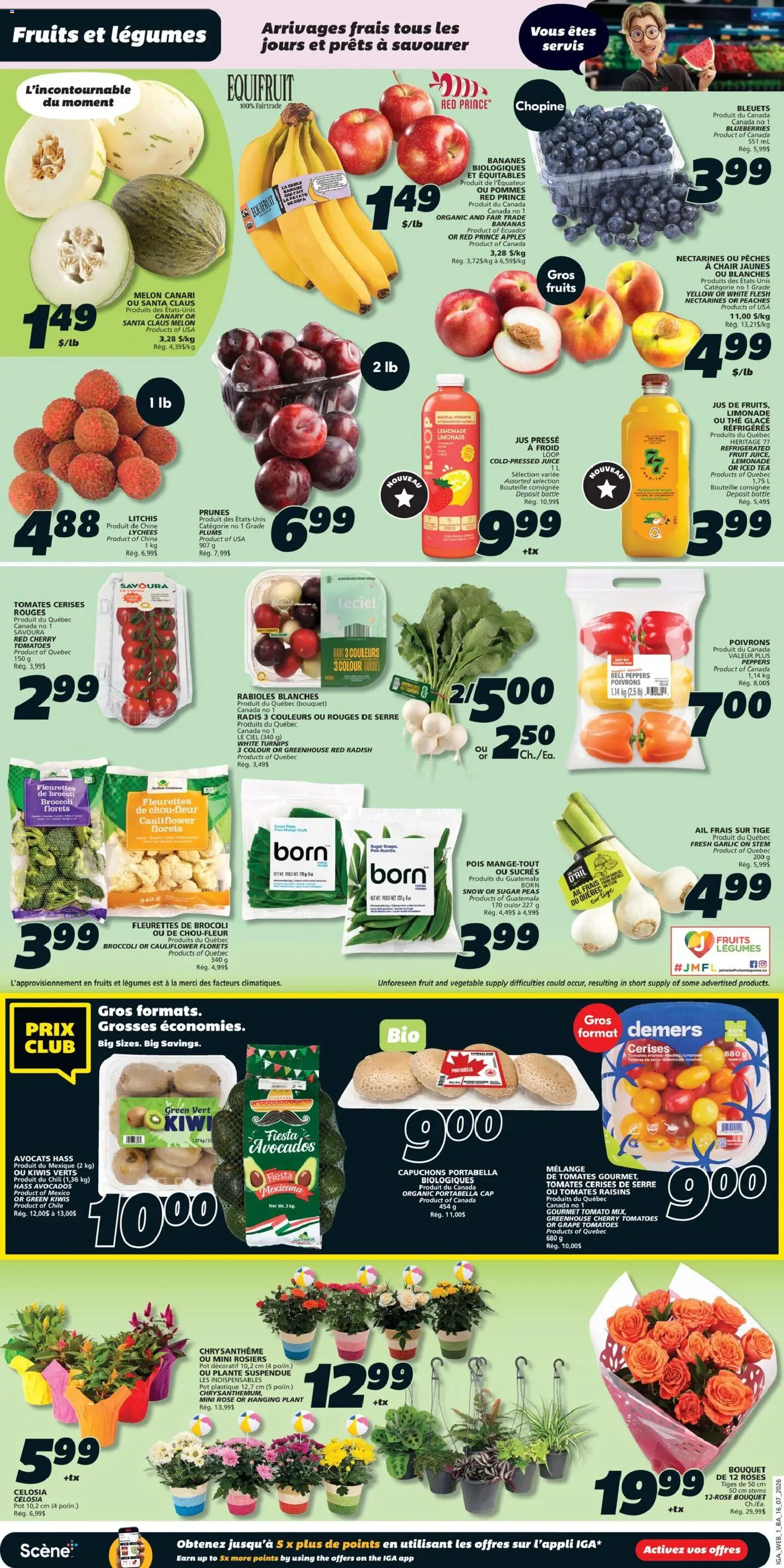 IGA flyer valid from Jul 16, 2026 | Page: 3