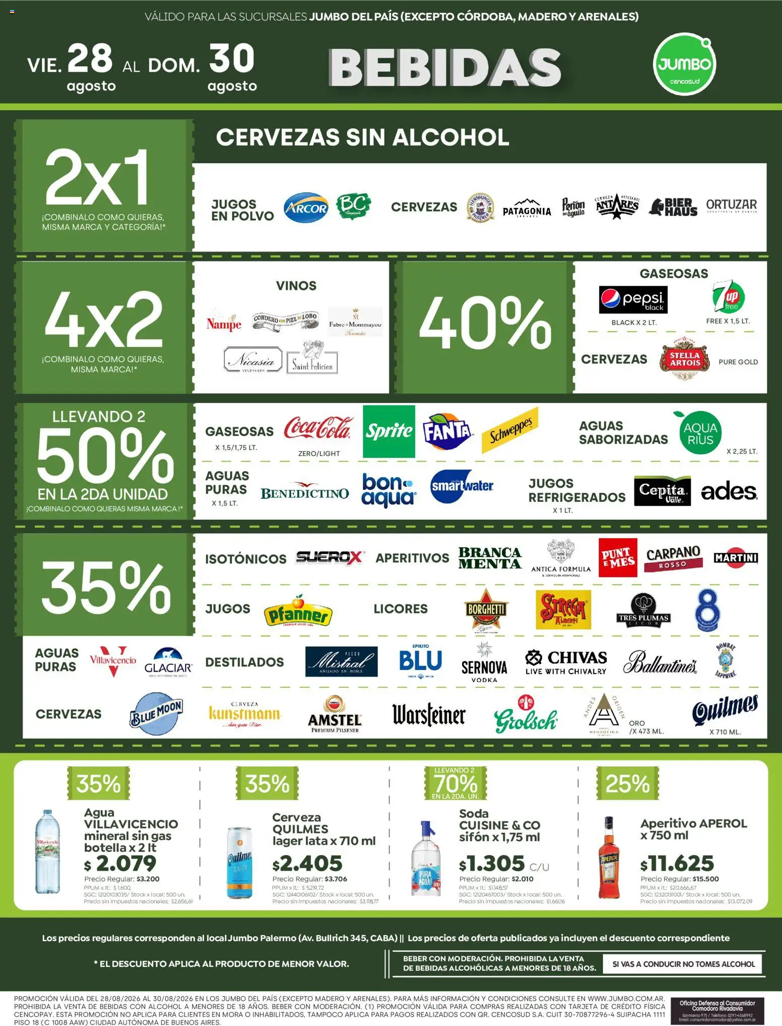Jumbo ofertas │ válido desde el 27/08/2026 | Página: 5 | Productos: Aperol, Cordero, Polvo, Puré