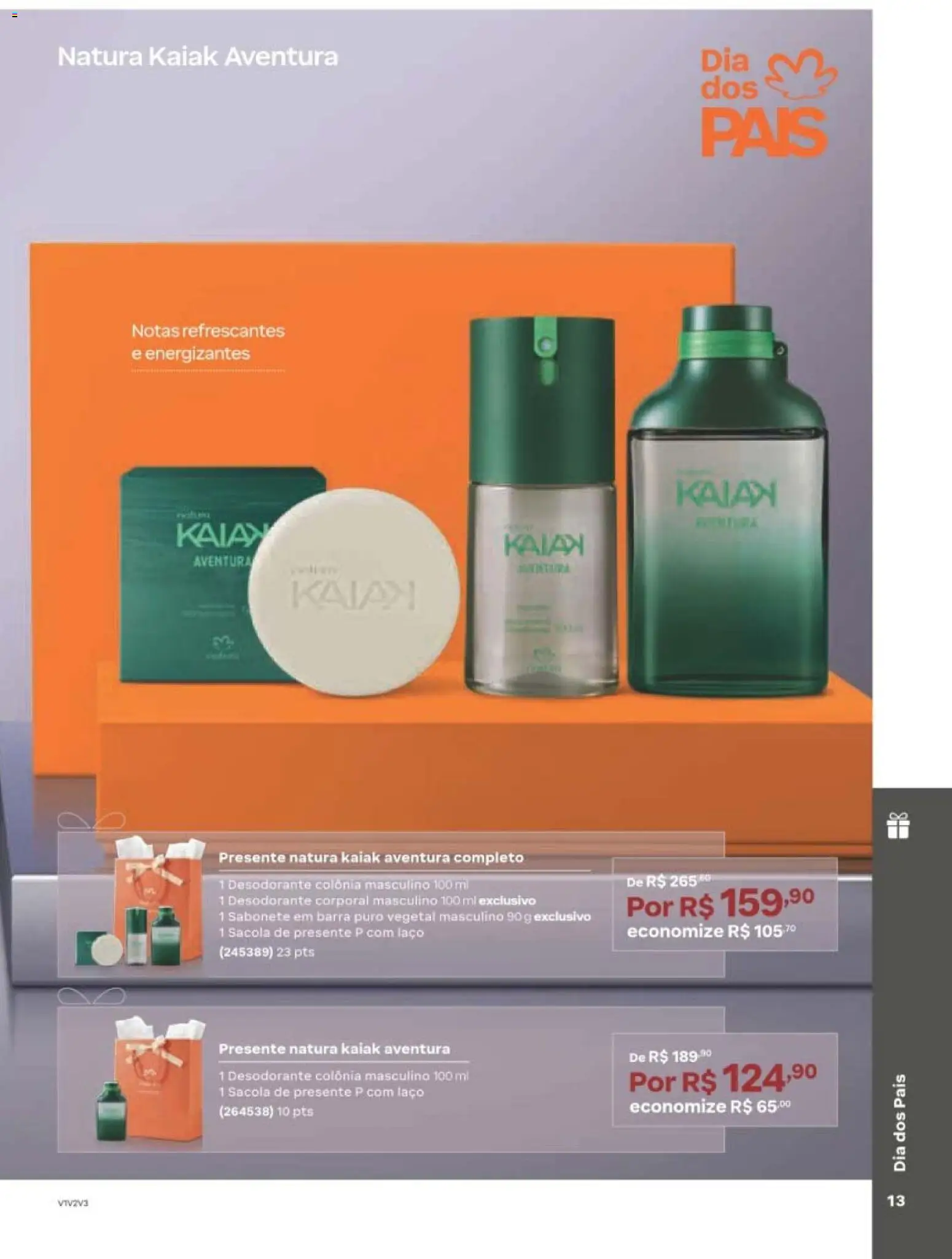 Natura Folheto - válido de 29/06/2026 | Página: 13 | Produtos: Desodorante, Sabonete