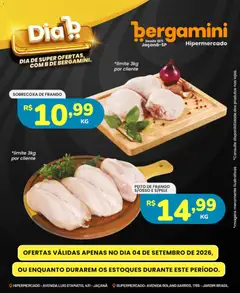 Supermercado Bergamini ofertas Dia B - Pré-Visualização do folheto da loja Supermercado Bergamini, válido de 04/09/2026