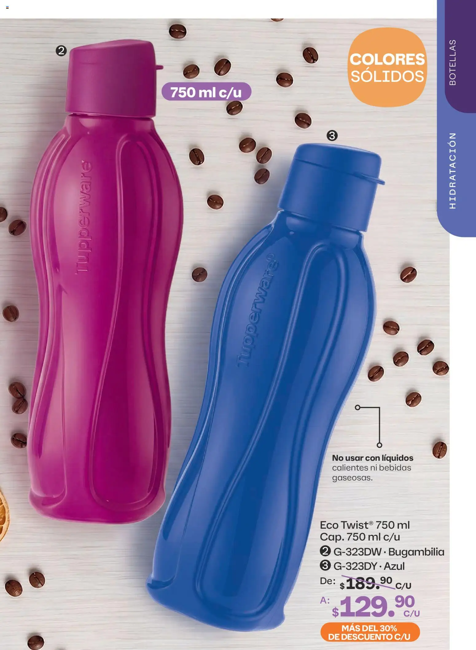 Nuevas ofertas de Tupperware válidas en toda la República Mexicana desde el 07/09/2026. ¡Encuentra las mejores ofertas en Tupperware catálogo! | Página: 49 | Productos: Bebidas