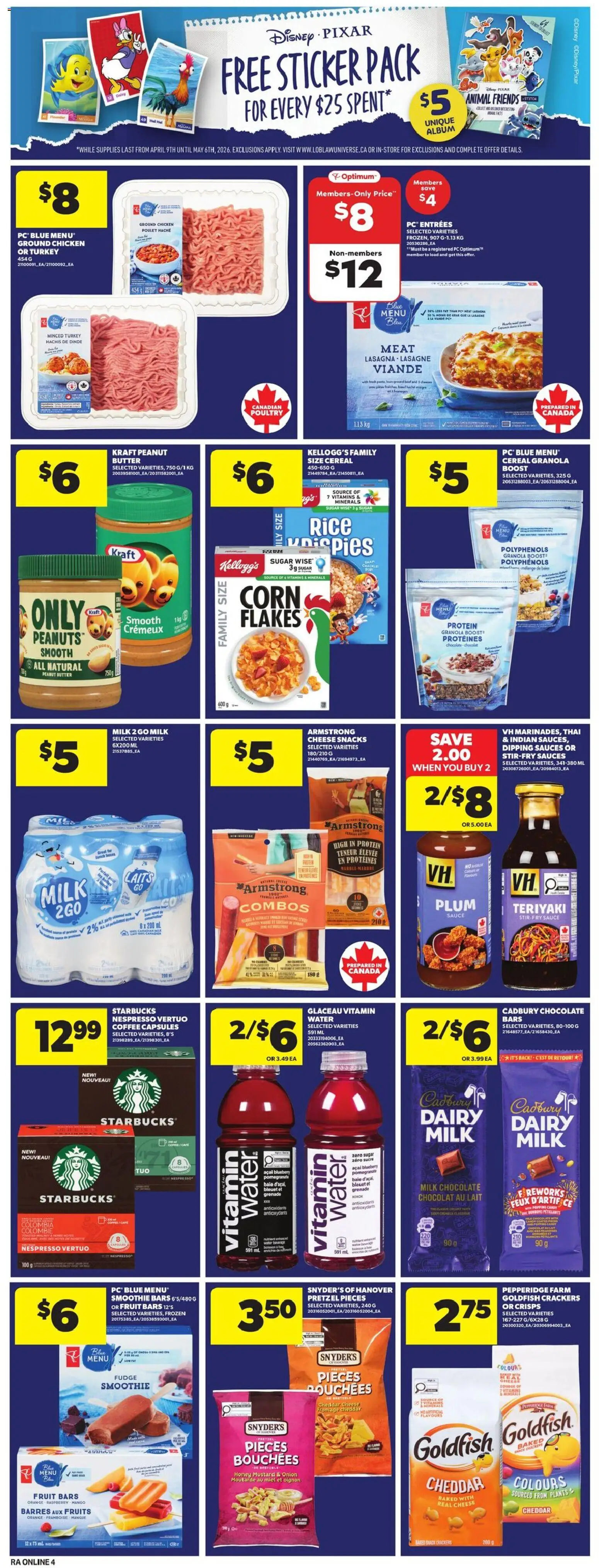 Atlantic Superstore flyer valid from 16.04.2026 | Page: 13 | Products: Rice, Beef, Cheese, Chocolate